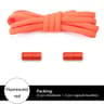 NoTie Elastic Shoelaces With Metal Lock  Colorful Round Sneakers Laces For Kids  Adults Sports Shoe 13