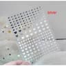3D Nail Art Stickers Love Hearts Stars Clouds  Red Black White Adhesive Nail Decals Sliders For Fre