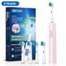 Rechargeable Rotary Electric Toothbrush For Adults  5 Modes 30Day Battery Round Brush Head With 8 S 8