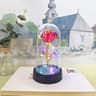 Eternal Rose With LED Light  Artificial Foil Flower Gift For Girlfriend Valentines Day  Wedding Dec 14