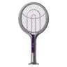2in1 Electric Mosquito Swatter  Trap Lamp  Rechargeable Bug Zapper Racket With UV Light For Home 6