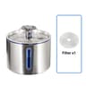 Stainless Steel Cat Water Fountain  Automatic Pet Water Dispenser For Cats  Dogs Quiet Flow Bowl 6