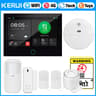 KERUI Tuya Smart 4G WiFi Home Alarm System With 7Inch Touch Screen Voice Control  AppBased House Se 6