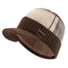 Unisex Fur Lined Winter Beanie Hat With Brim Thick Knitted Warm Cap For Men And Women Cold Weather  8