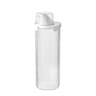 Transparent Food Storage Container With Pour Spout  Measuring Cup Lid  Cereal Sugar Beans Organizer 8