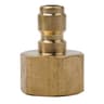 Pressure Washer Quick Connect Adapter 14in BrassStainless Coupler  Male Female Connector Fitting Fo 16