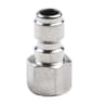 Pressure Washer Quick Connect Adapter 14in BrassStainless Coupler  Male Female Connector Fitting Fo 19