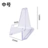 Acrylic Challenge Coin Display Stand Holders  Transparent Triangle Coin Capsule Stands For Commemor 7