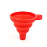 Household Telescopic Mini Folding Funnel For Kitchen Packaging  High Temperature Resistant Silicone 9