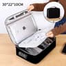 AntiTheft Locking Tech Organizer Bag With 3Digit Password  Waterproof Oxford Case For IPad Cables U 6