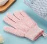 FiveFinger Exfoliating Shower Gloves Scrubbing Towel For Deep Clean  Body Polish Frosted Bath Mitts 7
