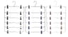 Foldable MultiLayer Pants Hanger Rack AntiSlip Seamless Closet Organizer For Trousers Skirts  Wardr