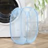 Foldable Mesh Laundry Basket With Handles Portable Breathable Dirty Clothes Hamper For Bedroom  Bat 9