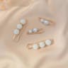 Pearl Brocade Waist Adjustment Buckle For Uniforms  Dresses  NoSew Waist Extender Clip Decorative B 11