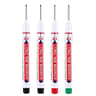 Deep Hole Long Nib Marker Set 4 Piece Waterproof Marking Pens For Metal Woodworking Bathroom DIY 16