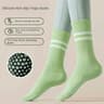 Womens KneeHigh NonSlip Yoga Socks  AntiSlip Pilates  Skipping Rope Sports Grip Socks 9