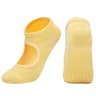 Customized Womens Backless AntiSlip Pilates Socks  Breathable Cotton 5Toe Yoga  Ballet Fitness Grip 17