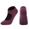 Customized Womens Backless AntiSlip Pilates Socks  Breathable Cotton 5Toe Yoga  Ballet Fitness Grip 13