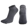 Womens Cotton FiveToe NonSlip Yoga Socks  Breathable QuickDry Pilates  Dance Fitness Grip Socks 8