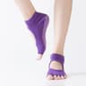 Womens FiveToe Backless NonSlip Pilates Socks  Breathable Cotton Yoga  Ballet Fitness Grip Socks 8