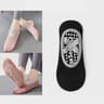Professional Backless NonSlip Yoga Socks  Silicone Grip Breathable Pilates Fitness Socks For Women 15