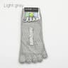 Mens Cotton FiveToe NonSlip Pilates Socks  Breathable Massage Yoga  Sports Grip Socks 10