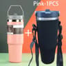 20oz30oz Stainless Steel Thermal Water Bottle With Straw  Vacuum Insulated Car Coffee Tumbler Hot   14