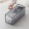 6711 Compartment Underwear Drawer Organizer  Fabric Mesh Bra Sock  Lingerie Storage Box 8