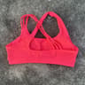 Womens HighStrength Cross Back Sports Bra  Solid Color Supportive Fitness  Yoga Top 11