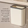 Hanging PressTop Garbage Bin  Large Capacity WallMounted Bathroom Trash Can With Clamshell Lid 6