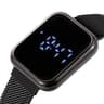 Luxury Digital Couple LED Watch  Stainless Steel Lover Bracelet Set 6