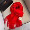 Premium 100 Wool Winter Narrow Scarf  28 Solid Colors Unisex Warm  ColdProof Wrap 13
