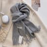 787in Luxury Winter Wool Blend Pashmina Scarf  Thick CashmereFeel Womens Shawl  Wrap 2024 18