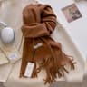 787in Luxury Winter Wool Blend Pashmina Scarf  Thick CashmereFeel Womens Shawl  Wrap 2024 8
