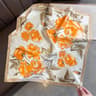 Elegant Lightweight Square Silk Scarf  Breathable Womens Neck  Hair Wrap 16