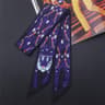 Luxury Animal Print Silk Skinny Scarf  Designer Bag Ribbon  Fashion Hair Tie 7