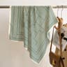 Pure Cotton Square Scarf For Women  Soft Printed Neck  Hair Foulard 18