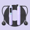 Rechargeable Digital Jump Rope With Calorie Counter  Adjustable Cordless Fitness Trainer 8