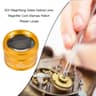 30X LED UV Handheld Jewelry Loupe  Adjustable Optical Magnifying Glass For Watch Repair  Currency D 9
