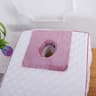 VelvaSpa Square Face Cradle Towel  Thickened Velvet SPA Massage Table Cover With Breath Hole 10