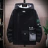 AeroFlex Mens Hooded Pilot Jacket  ZipUp Baseball Style Streetwear Coat 4