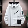 AeroFlex Mens Hooded Pilot Jacket  ZipUp Baseball Style Streetwear Coat 8
