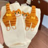 ALLTOOALL Cute 3D Cat Ball MidCalf Socks  Korean Style Funny Womens Crew Socks 6
