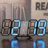 3D LED Digital Wall Clock With Night Mode  Modern USB Powered Room Decor Clock 10