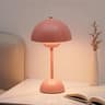 USB Rechargeable LED Flower Bud Touch Lamp  3Color Dimmable Bedside Table Light 6