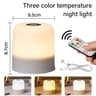 13Color LED Touch  Remote Table Lamp  Rechargeable Dimmable Bedside Night Light 6