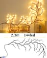 USB Willow Vine LED Branch Lights  Flexible DIY Wall Decor With 8 Lighting Modes 7