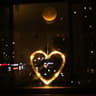 LED Christmas Window Sucker Lights Battery Powered Hanging Holiday Decor Lamp 9