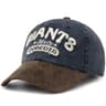 CNTANG PU Leather Letter Embroidered Baseball Cap  Adjustable Casual Sun Visor Hat 7