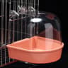 Hanging Bird Bath Box For Parrots  Parakeets  Cage Shower Tub For Budgie Cockatiel  Lovebird 7